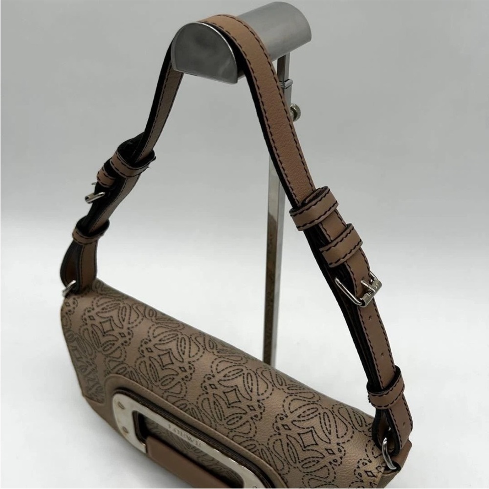 Loewe Beige Patterned Shoulder Bag - image 8